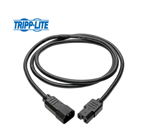 Cable de Alimentación 15A, 14 AWG C14 A C15 1.83M