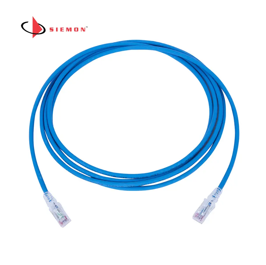 PATCH CORD CAT6 LSZH 3M AZUL SIEMON
