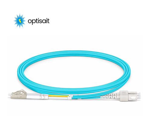Patch cord FO LSZH LC/UPC - LC/UPC OM3 Duplex