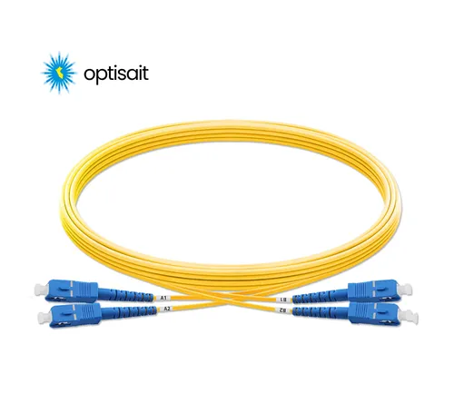 Patch cord FO LSZH SC/UPC - SC/UPC Duplex