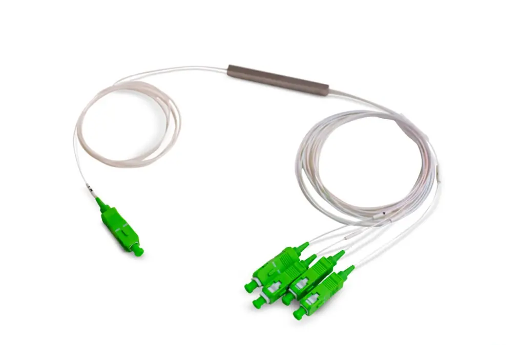 SPLITTER PLC 1x4 SC/APC 0.9MM 1M